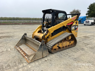 2019 Cat 289D Two-Speed High Flow XPS Chargeuse sur rails compacte