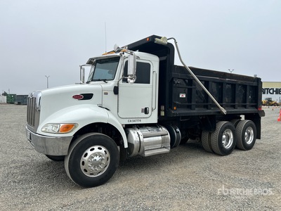 2012 Peterbilt 348 6x4 T/A Dump Truck