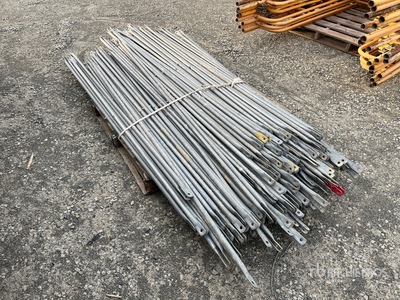 Quantity of (60) 7 ft 6 in Scaffold Cross-Braces
