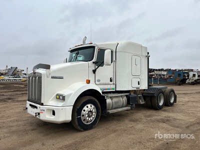 2014 Kenworth T800B 6x4 T/A Sleeper Truck Tractor
