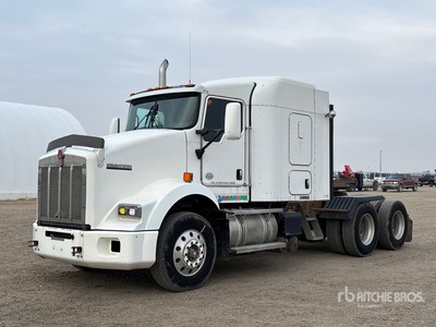 2014 Kenworth T800B 6x4 T/A Sleeper Truck Tractor