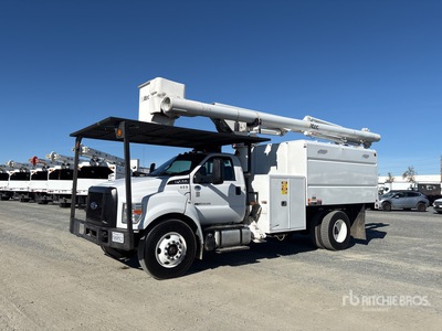 2016 Altec 56 ft on 2017 Ford F-750 Super Duty XL 4x2 Forestry Bucket Truck