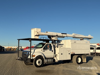 Altec 70 ft on 2015 Ford F-750 Super Duty XL 4x2 Forestry Bucket Truck