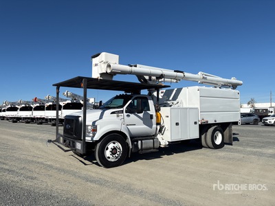 2017 Altec LR760-E70 70 ft on 2017 Ford 2017 F-750 Super Duty XL 4x2 Forestry Bucket Truck
