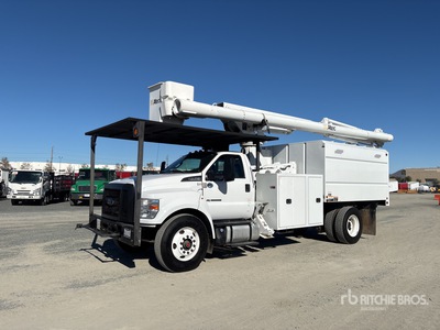 2017 Altec LR760-E70 70 ft on 2017 Ford 2017 F-750 Super Duty 4x2 Forestry auto hoogwerker