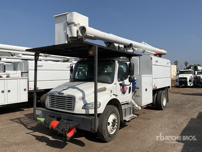 2016 Altec LR7-58 58 ft on 2016 Freightliner M2 106 4x2 Forestry Camion à godets