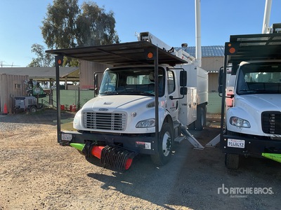 2017 Altec LR760-E70 70 ft on 2018 Freightliner M2 106 4x2 Forestry Camion à godets