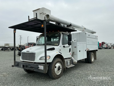 2017 Altec LR760-E70 70 ft on 2017 Freightliner M2 106 4x2 Forestry Camion à godets