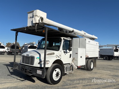 2016 Altec LR758 58 ft on 2016 Freightliner M2 106 4x2 Forestry Bucket Truck