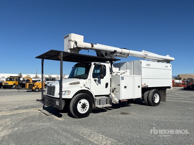 2016 Altec LR760 - E70 70 ft on 2016 Freightliner M2 106 4x2 Forestry auto hoogwerker