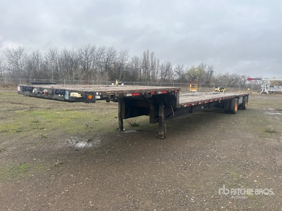 1999 Daco 48 ft T/A Spread Axle Step Deck Trailer