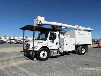 2017 Altec LR760-E70 70 ft on 2017 Freightliner M2 106 4x2 Forestry Bucket Truck