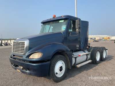 2008 Freightliner Columbia CL120 6x4 Tractocamion con Dormitorio / Tracteur Routier Couchette