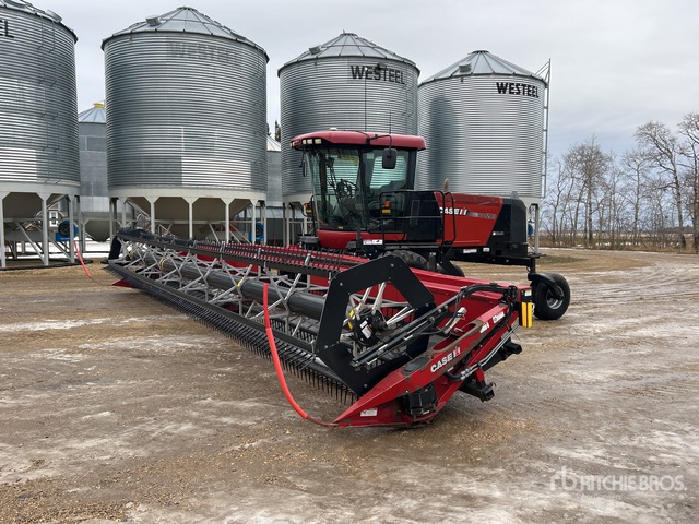 2011 Case IH WD1203 36 ft Swather Windrower | Ritchie Bros. Auctioneers