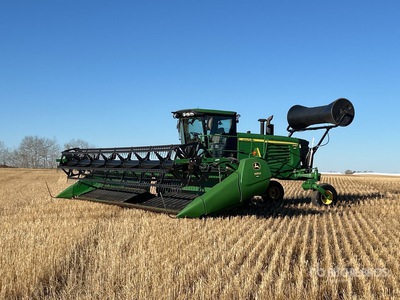2011 John Deere D450 35 ft Swather Windrower