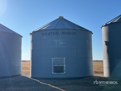 Westeel Rosco +/- 3400 bu 5 Ring Grain Bin