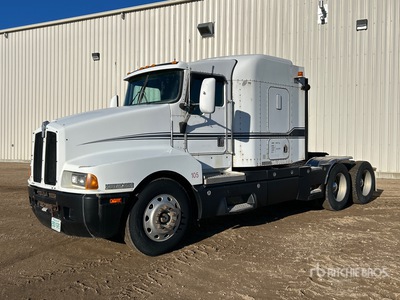 1995 Kenworth T600 6x4 T/A Sleeper Truck Tractor