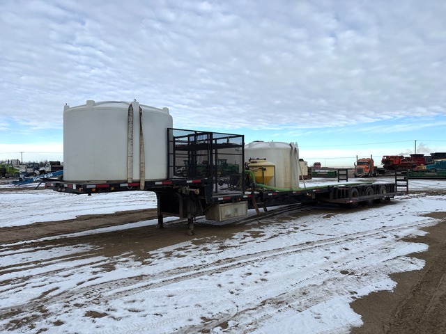 1997 Load King 53 ft Tri/A Sprayer Step Deck Trailer