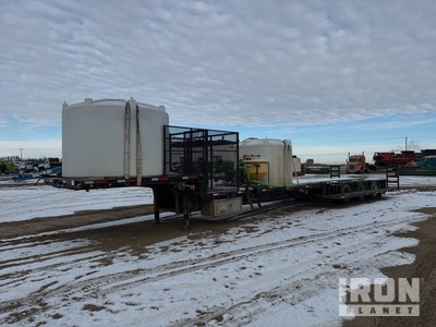 1997 Load King 53 ft Tri/A Sprayer Flatbed Trailer