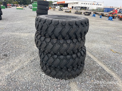 Quantity of (4) 2025 Alwaysrun 17.5-25 E3/L3 Tyres (Unused)