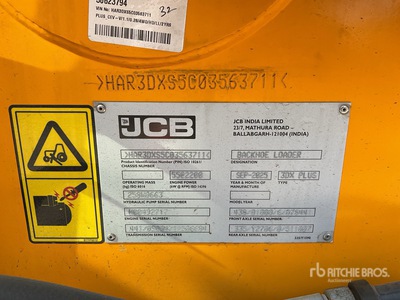 2025 JCB 3DX Chargeuse-pelleteuse (Unused)