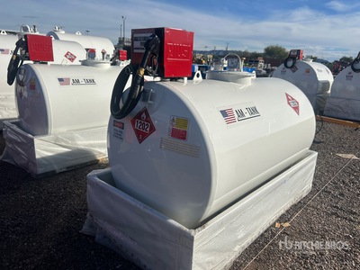 2025 AM Tank AM-TANK500 490 gal Skid Mounted Steel Diesel Fuel Tank (Unused)
