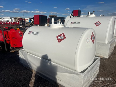 2025 AM Tank 500 gal Skid Mounted Steel Tanque de combustible (Unused)
