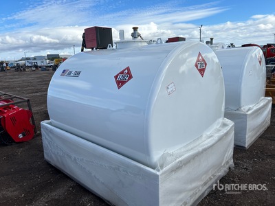 2025 AM Tank AM-TANK1000 1050 gal Skid Mounted Steel Kraftstofftank (Unused)