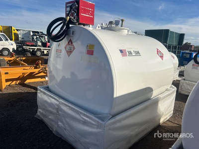 2025 AM Tank AM-TANK1000 1050 gal Skid Mounted Steel Diesel Fuel Tank (Unused)