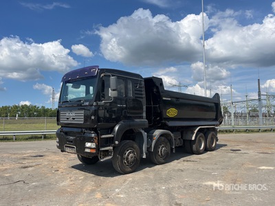 2006 MAN TGA41.430 8x8 Twin-Steer Sleeper Tri/A Dump Truck