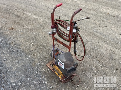 WIA Weldmate 110 Electric Driven Welder & Oxy Acetylene Trolley