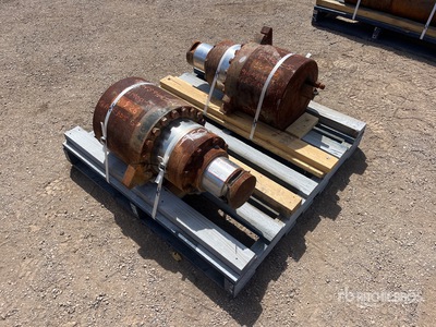 Quantity of (2) Track Adjusters Varios - Fits Hitachi EX1900-5