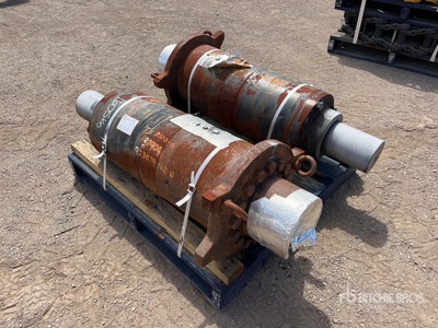 Quantity of (2) Track Adjusters Varios - Fits Hitachi EX3600-6