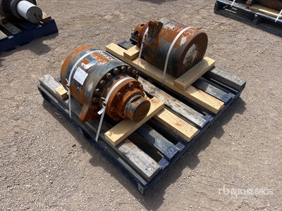 Quantity of (2) Track Adjusters Varios - Fits Hitachi EX1900-6