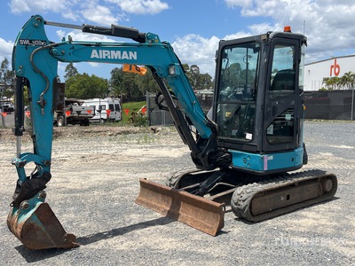 2018 Airman AX38UCG-6ASB Mini escavatore
