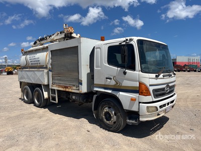 2003 Hino FM1J 6x4 w/ 2003 Custom バキュームトラック