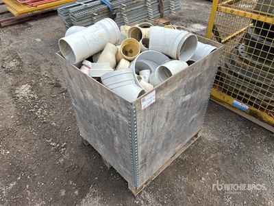 Quantity of PVC Pipe Joins & Parts