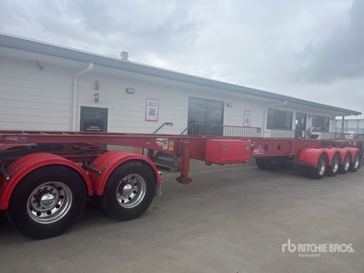 2016 SOUTHERN CROSS Quad/A B-Double Lead Container Trailer