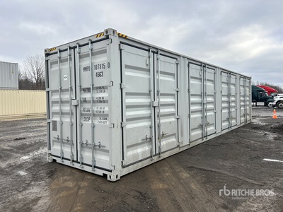 2025 40 ft High Cube Multi-Door Storage Container