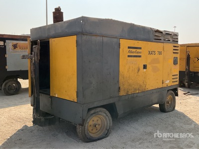 2007 Atlas Copco XATS786 Mobile Compressore (Inoperable)