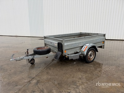2008 Hubiere VLB511 S/A Remorque 1 Essieu Equipment Trailer