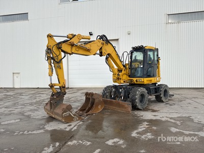 2019 Komatsu PW118MR-11 Pelle Sur Pneus Wheel Excavator