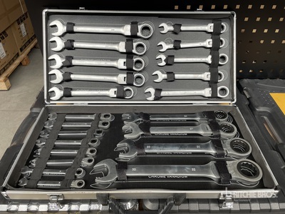 2025 Welgtek 22 Pcs Flexible Gear Wrench CT122203F Articoli da ferramenta e di consumo (Unused)