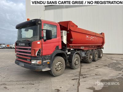 Scania 114C 380 8x4 Camion Benne Tri/A Dump Truck