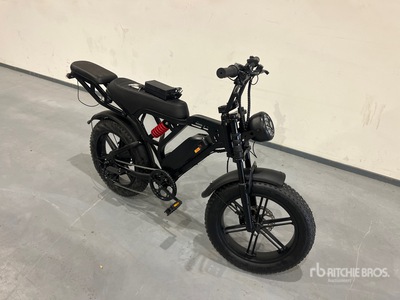 Quantity of (3) Electric Fatbike Bicycle (Unused)