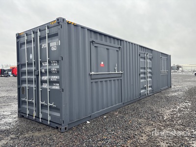 2025 40 Ft High Cube Multi-Door Storage Container (Unused)
