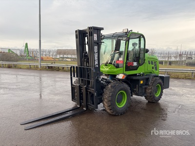 2025 JQ POWER CPC35 Four Wheel Drive Cross Country Rough Terrain Forklift (Unused)