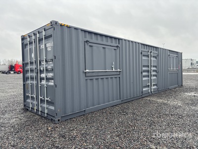 2025 40 Ft High Cube Multi-Door Storage Container (Unused)