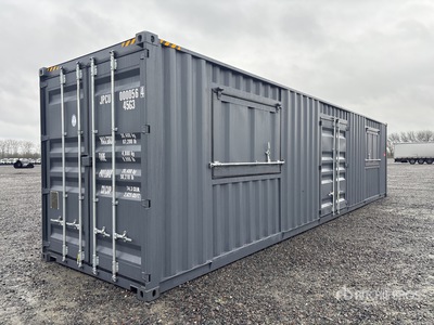 2025 40 Ft High Cube Multi-Door Storage Container (Unused)