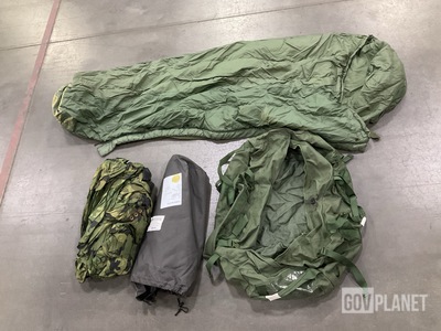 (3) Tent Flys, (26) Duffel Bags & Assorted Items